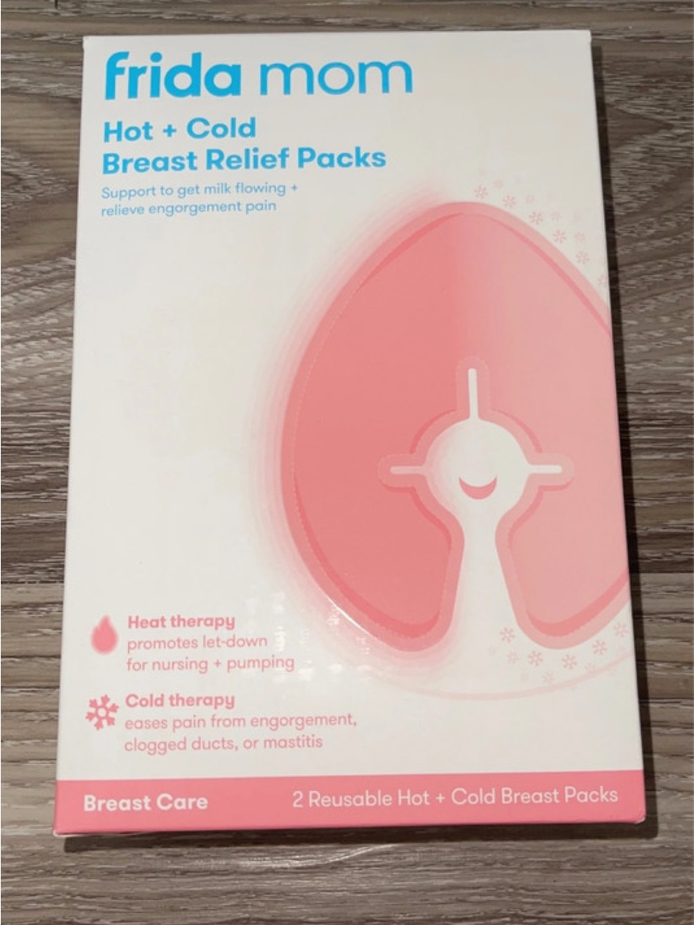 Frida Mom Hot + Cold Breast Relief Packs